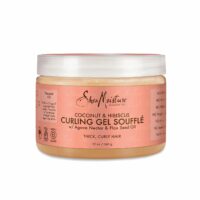 SheaMoisture Curling Gel Souffle for Thick, Curly Hair Coconut , Hibiscus