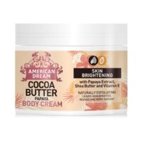 American Dream Papaya Butter Body Cream with Papaya Extract, Shea Butter & Vitamin E